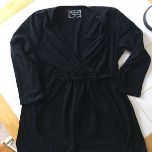 Motherhood Maternity black blouse